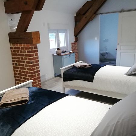 Bed and Breakfast La Grange Du Bosquet à Honnecourt-sur-Escaut Chambre photo