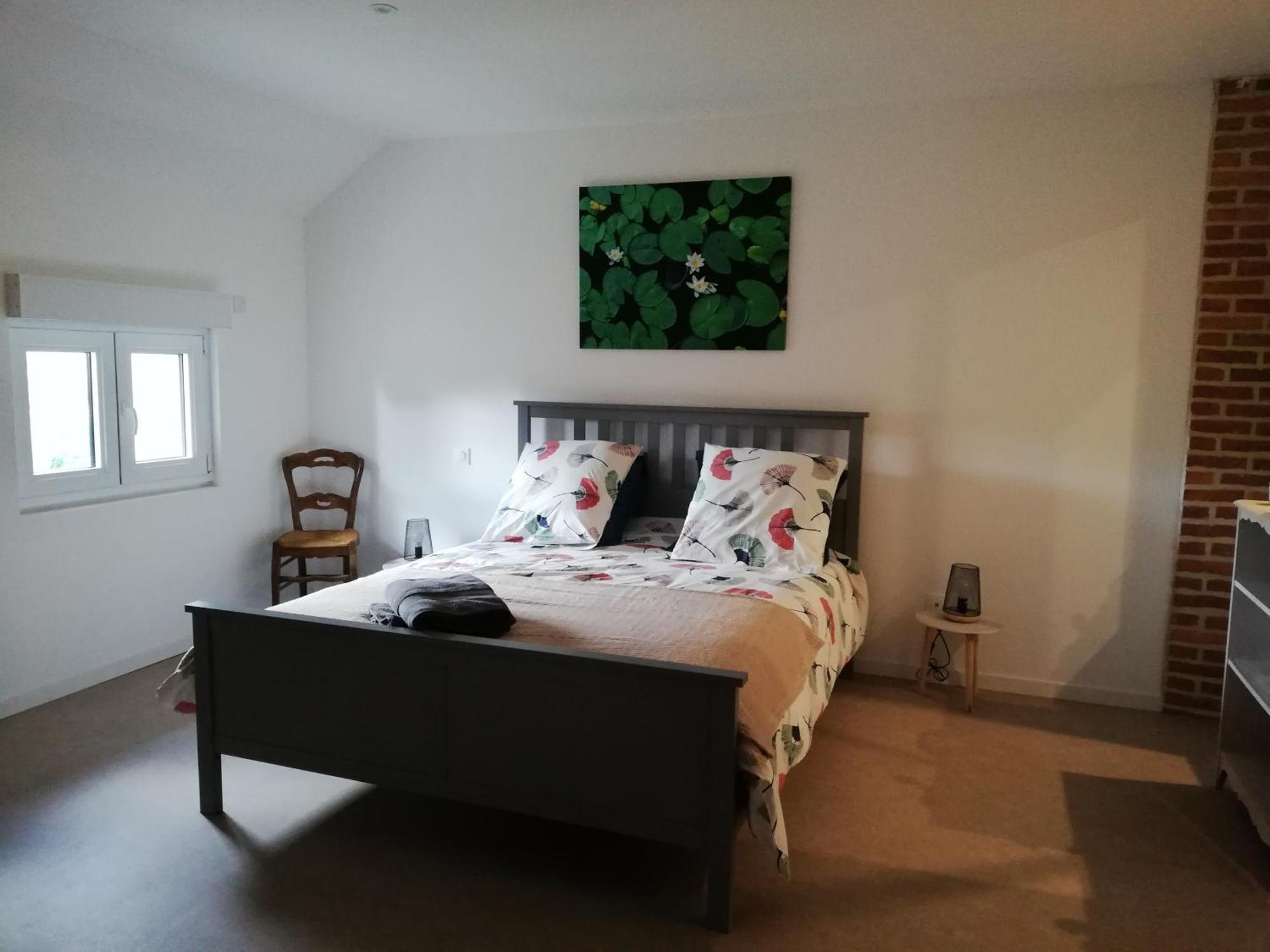 Bed and Breakfast La Grange Du Bosquet à Honnecourt-sur-Escaut Chambre photo